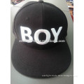 promotion black embroidery cap